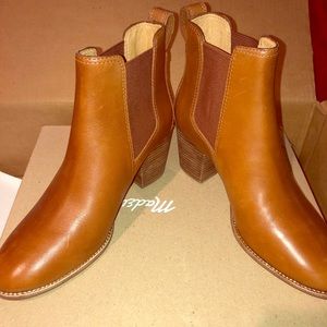 Madewell Regan Boots in Saddle 7.5